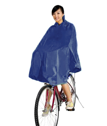 Ponczo rowerowe peleryna płaszcz przeciwdeszczowy