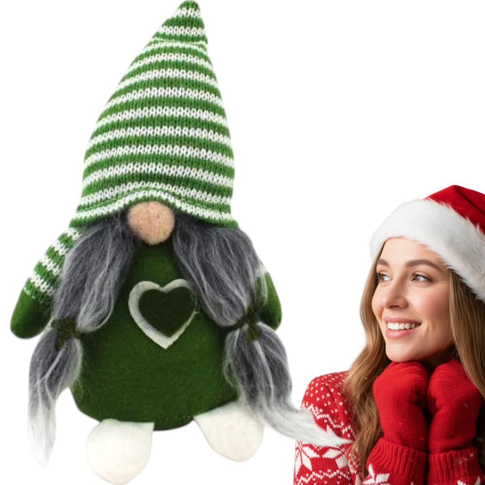 Skrzatowa mikołajowa świąteczny skrzat krasnal