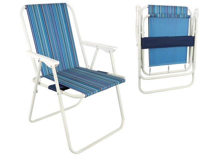 Turystyczne krzesło ogrodowe balkonowe plażowe