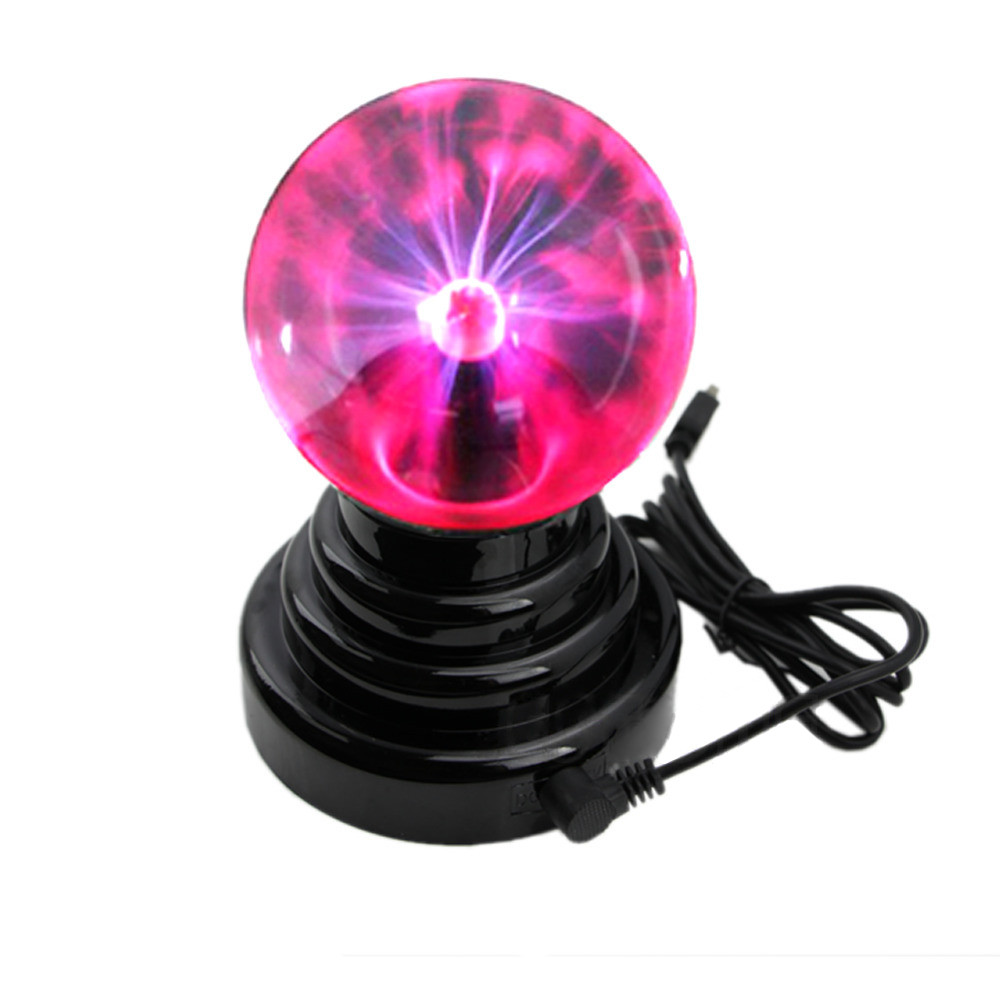 Lampa kula plazmowa lampka plazma neon obwód 40 cm