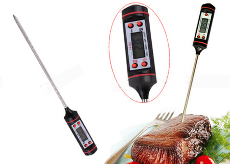 Cyfrowy termometr szpilkowy szpilka do mięsa ciast
