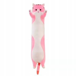 Długi kotek kot maskotka poduszka pluszak 70 cm