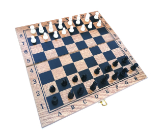 3w1 szachy tryktrak warcaby drewniane składane